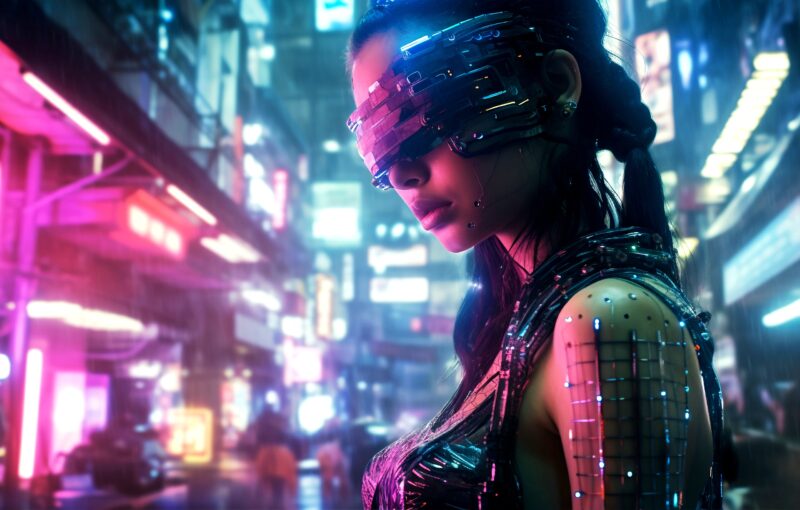 Cyberpunk Lany Ellenallo